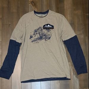 Men’s Long Sleeved Graphic Fooler Jersey Tee